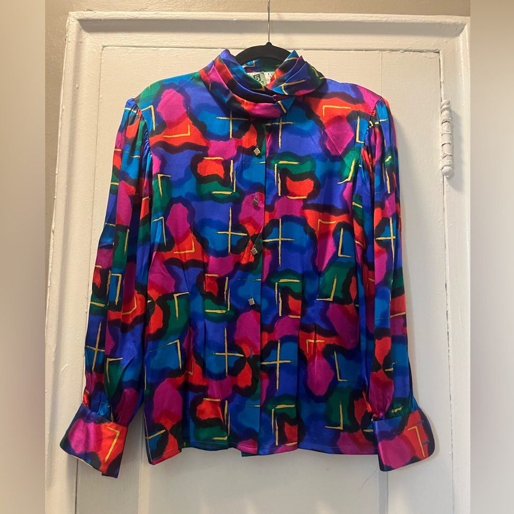 Silk Starington Vintage Blouse